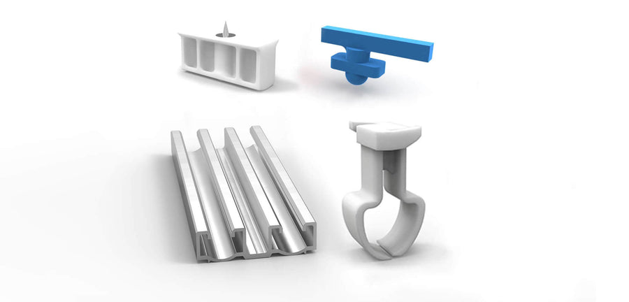 Magnet kit d'accessoires pour terrasse en bois dur - Exterpark Ipe / Teak