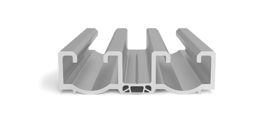 Rails en aluminium