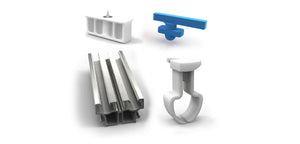 Magnet accessories kit for hardwood decking - Exterpark Ipe / Teak